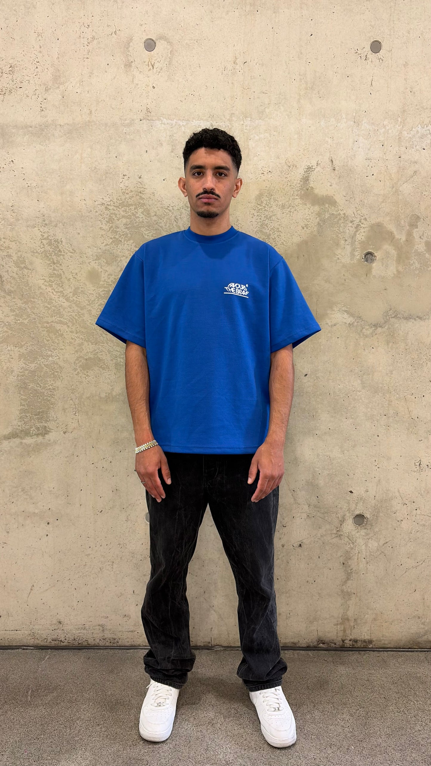 STATEMENT TEE BLUE