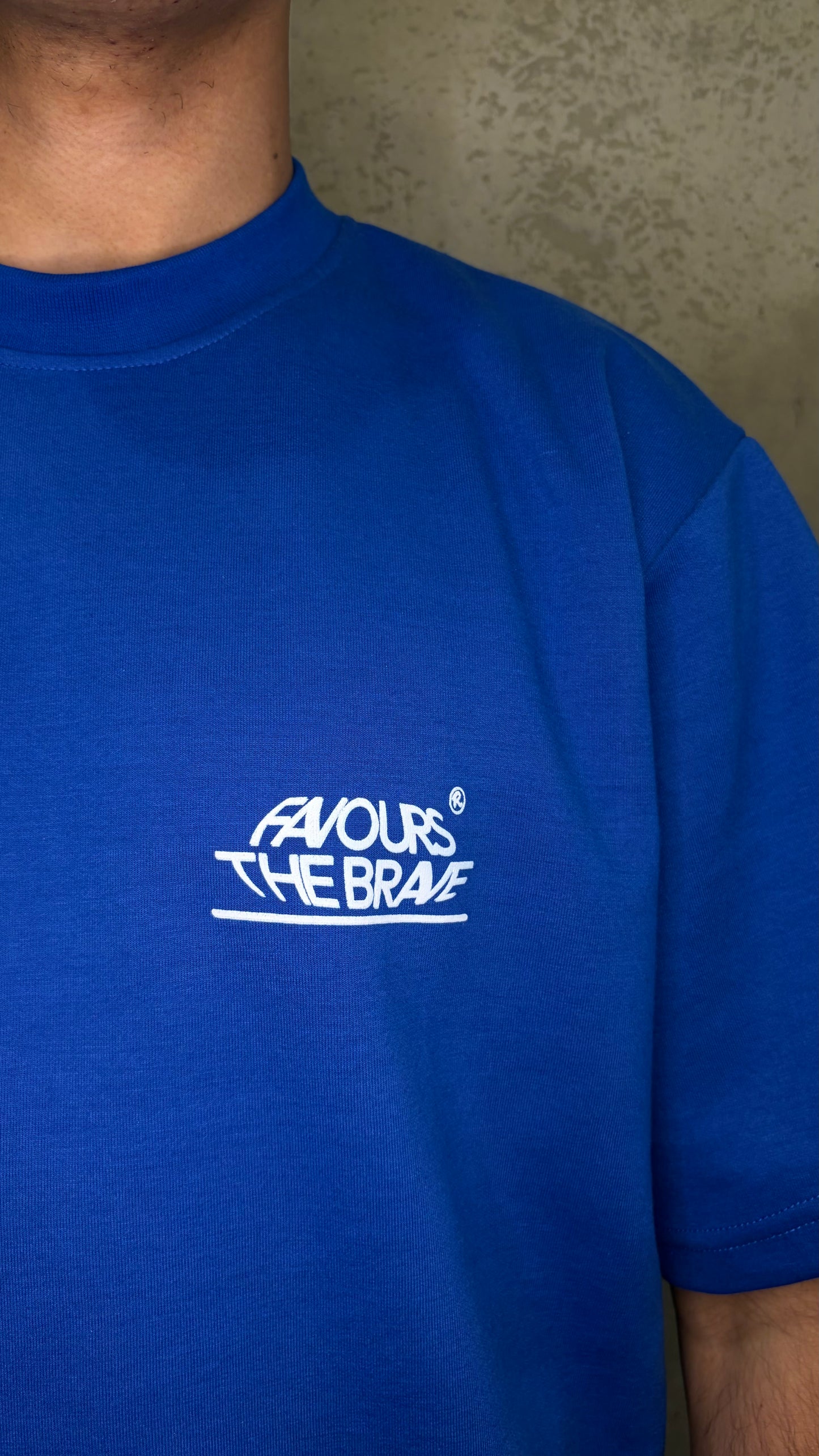 STATEMENT TEE BLUE