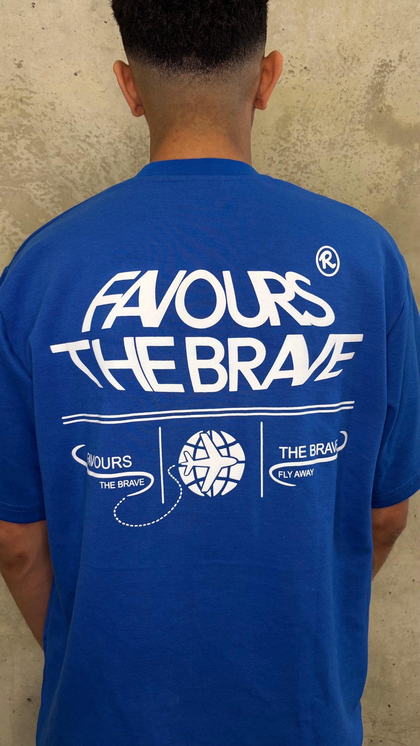STATEMENT TEE BLUE