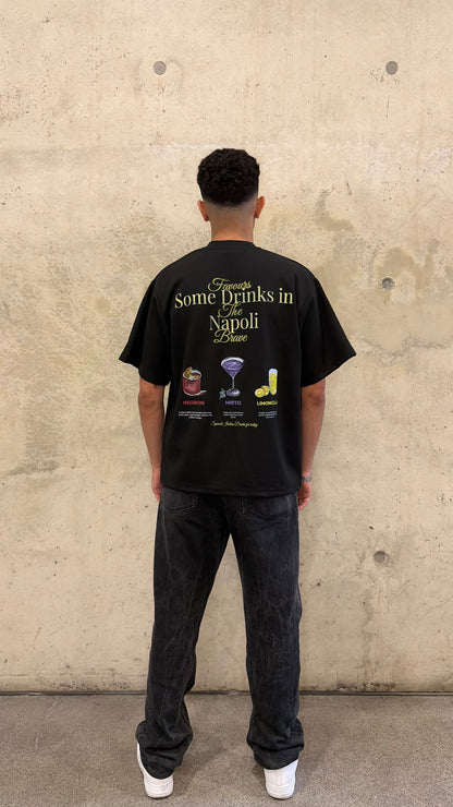 COCKTAIL TEE BLACK