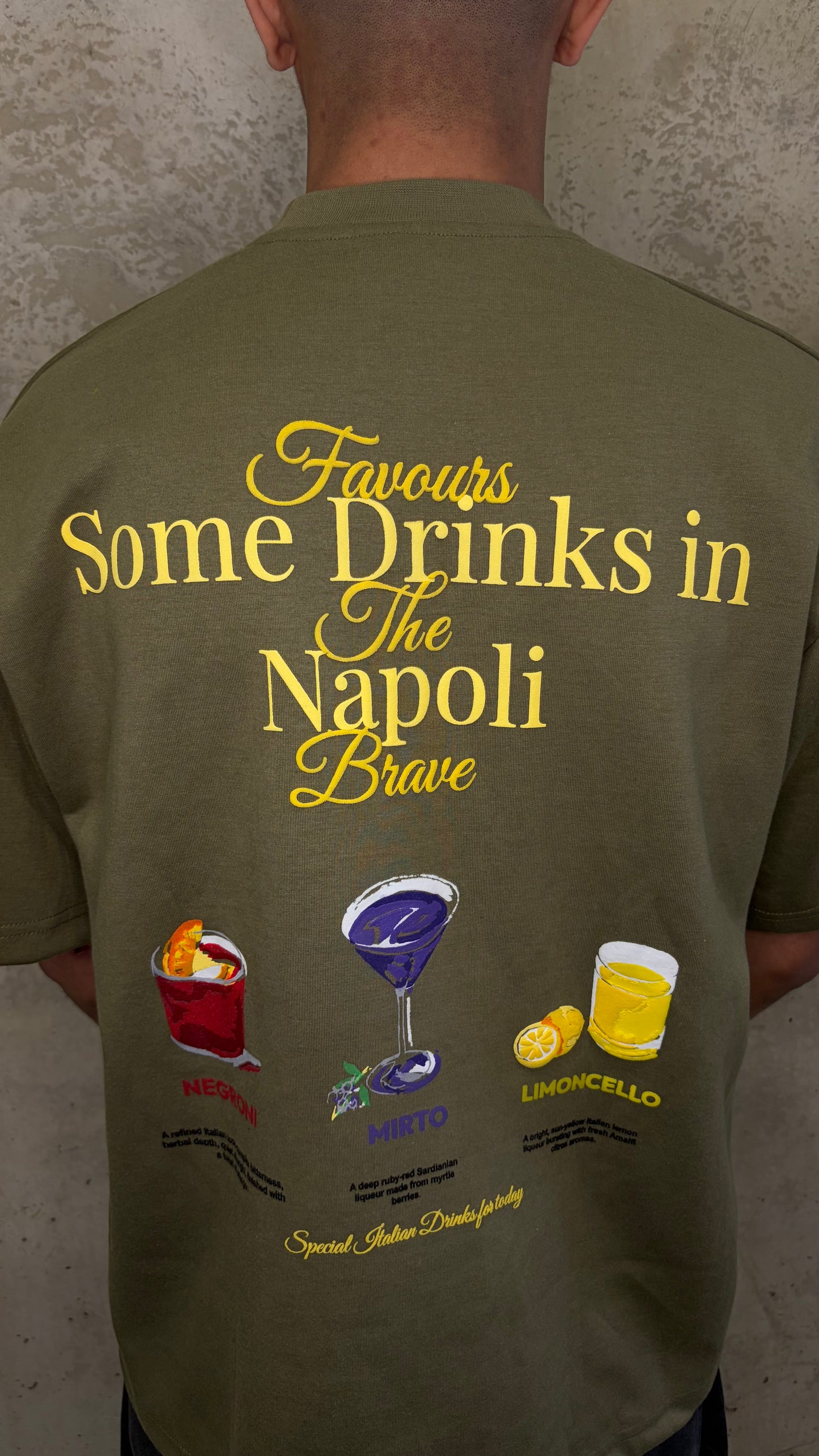 COCKTAIL TEE GREEN
